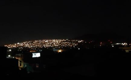 Apagones también afectan municipios de la zona oriente del Valle de México