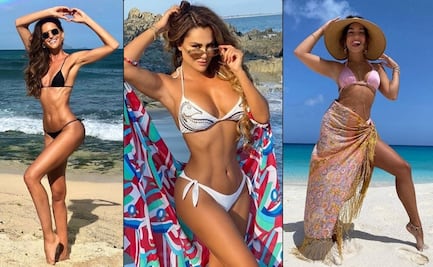 10 famosas en traje de baño luciendo las mejores tendencias 