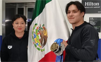 Osmar Olvera realiza petición a Claudia Sheinbaum; el clavadista pide apoyo económico para mantener a su entrenadora en México