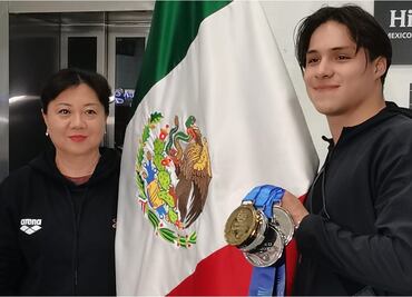 Osmar Olvera realiza petición a Claudia Sheinbaum; el clavadista pide apoyo económico para mantener a su entrenadora en México