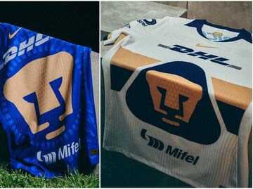 Pumas presenta sus nuevos uniformes para la próxima temporada; rinden homenaje a la herencia universitaria