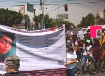 Manifestantes exigen la aparición de Mitzy, alumna del CCH Oriente