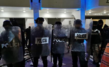 Dictan medidas cautelares a 11 personas involucradas en represión armada de protesta en Cancún