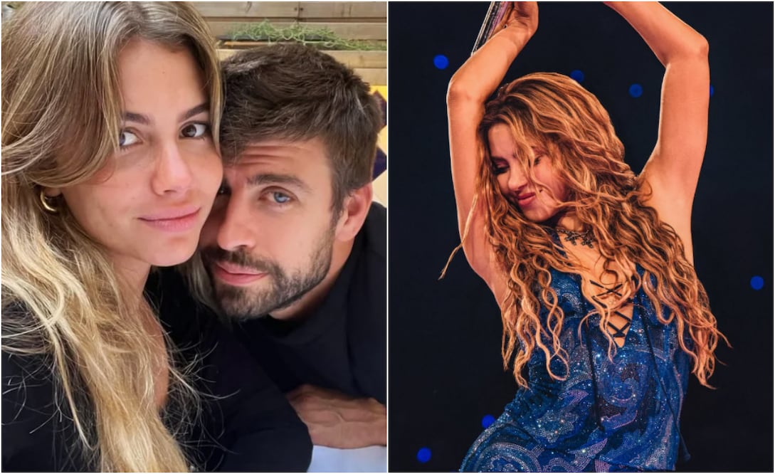 Clara Chía, Gerard Piqué y Shakira.
Fotos: Instagram, vía @3gerardpique
& @shakira
