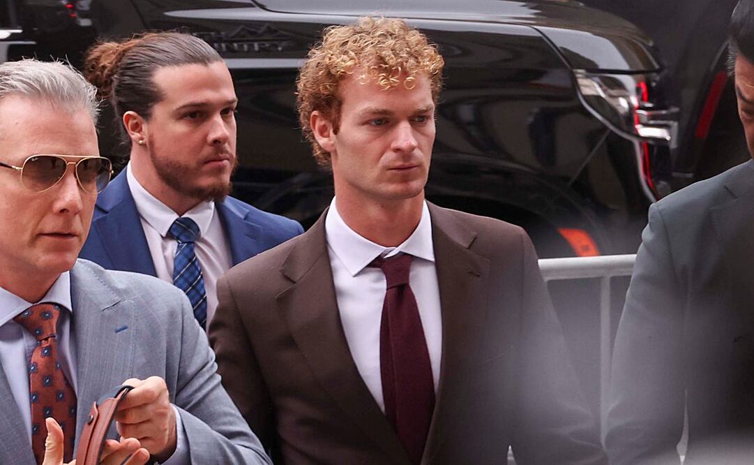 Daniel Penny, exmarine estadounidense, llega para asistir a un tribunal penal en Nueva York, Nueva York, EU, el 9 de diciembre de 2024. Foto: EFE