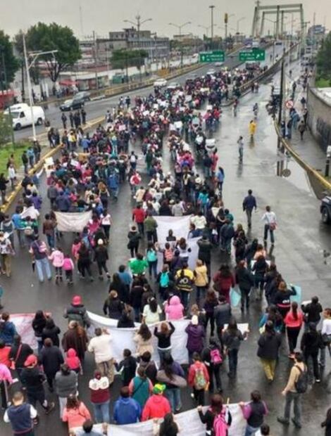 Maestros se movilizan en cuatro estados y la CDMX