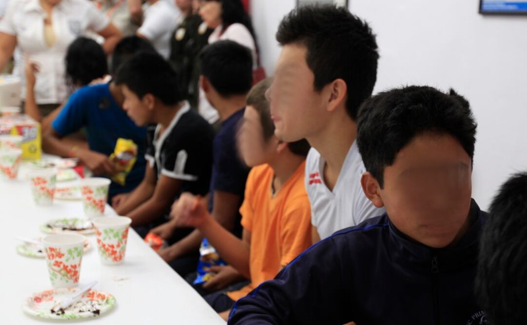 Menores migrantes. Foto: Archivo/EL UNIVERSAL