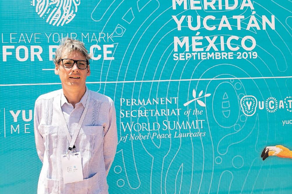 Mark Manly, representante de ACNUR en México, dice que los indocumentados tienen que ser integrados al sistema educativo y laboral. Foto/ALEXIS ORTIZ. EL UNIVERSAL