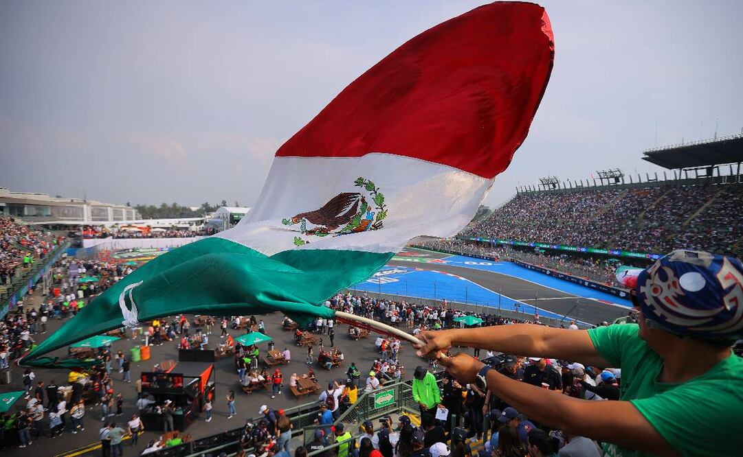 Gran Premio de México en el Autódromo Hermanos Rodríguez. Foto: Imago7 archivo/EL UNIVERSAL