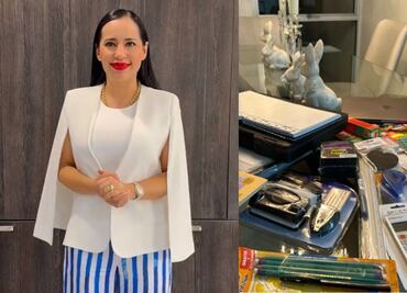 Tunden a Sandra Cuevas por mostrar útiles escolares de "primaria" para doctorado