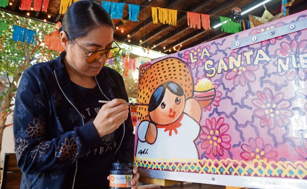 Suke fue rediseñado y se le puso ropa del estado para promover la cultura oaxaqueña y sus trajes. Foto: Edwin Hernández