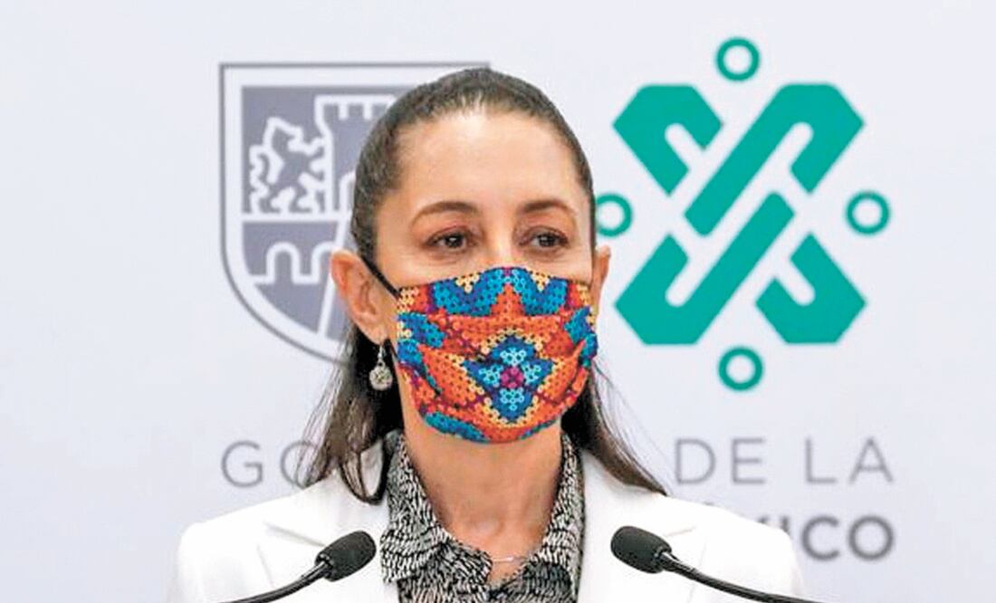La jefa de Gobierno, Claudia Sheinbaum, dijo que se evaluará el impacto de la estrategia anti-Covid. Foto: ARCHIVO EL UNIVERSAL