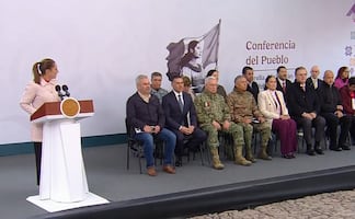 Sheinbaum presenta en la mañanera a nuevo comandante de la Guardia Nacional; general Guillermo Briceño releva a Hernán Cortés