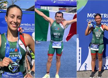 ¡Participación Histórica! México suma múltiples medallas en el Mundial de Triatlón en Canadá