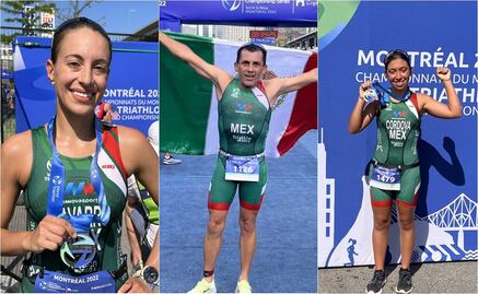 ¡Participación Histórica! México suma múltiples medallas en el Mundial de Triatlón en Canadá
