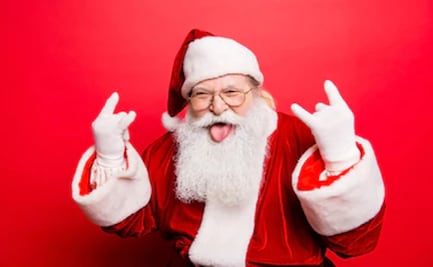 Español disfrazado de Santa Claus intenta burlar el confinamiento