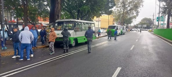 Ruta 84 reinicia servicio; Semovi rechaza amparo