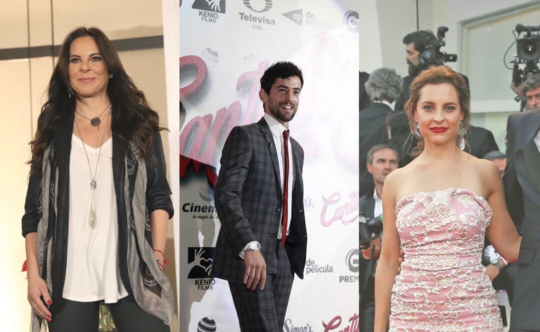 Kate del Castillo, Luis Gerardo Méndez y Marina de Tavira. Foto: Especial