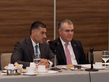 García Harfuch y cúpula empresarial acuerdan crear grupos de trabajo sobre seguridad; CCE se reúne con presidente electo de la SCJN