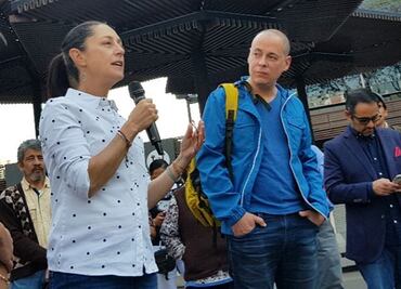 Van por parque lineal en vía del tren que cruza tres alcaldías