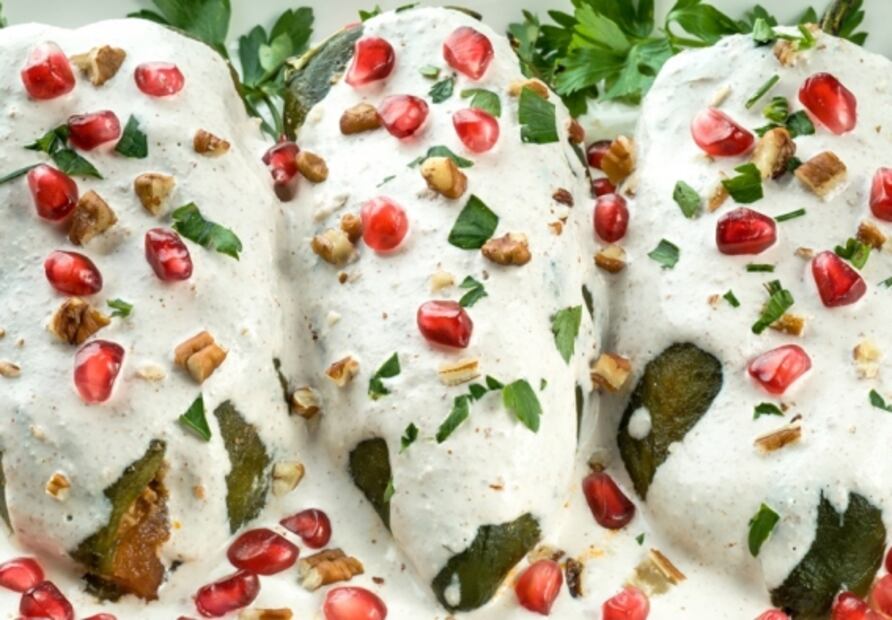 Cómo hacer chiles en nogada fácil y rápido