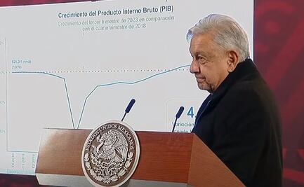 AMLO prevé crecimiento del PIB de 1.3% anual, a pesar de caída con la pandemia