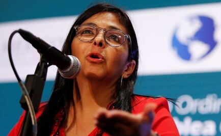 Videgaray le desea a Delcy Rodríguez "que le vaya bien"