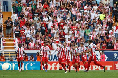Necaxa se lleva la ventaja en la ida sobre Rayados
