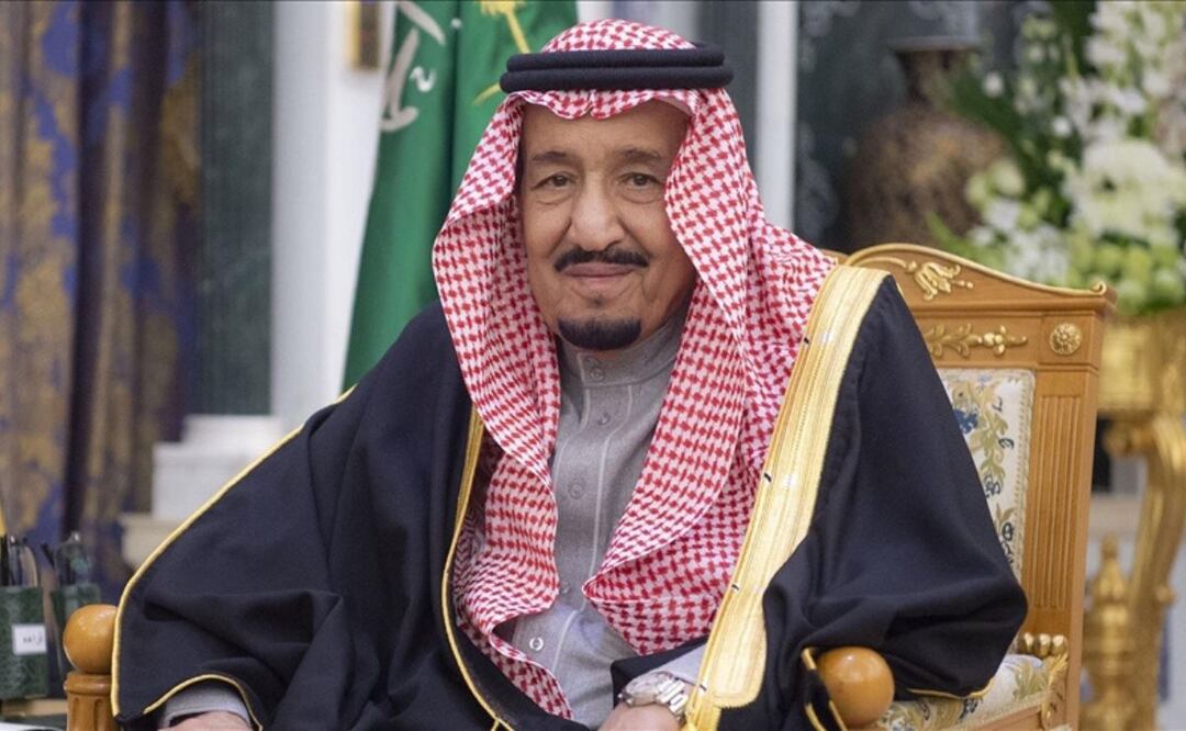 Rey Arabia Saudita. Fuente: Twitter @showmundialshow