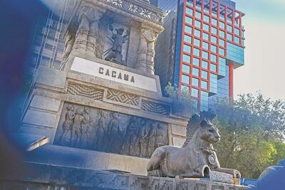 Liberan a los tres detenidos por daño a monumento; no concuerdan versiones