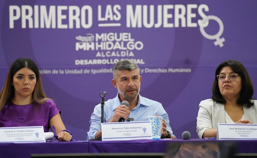 El alcalde de Miguel Hidalgo, Mauricio Tabe, instaló la Comisión Especializada para la Atención de Casos de Acoso y Hostigamiento Sexual. | Foto: Especial.