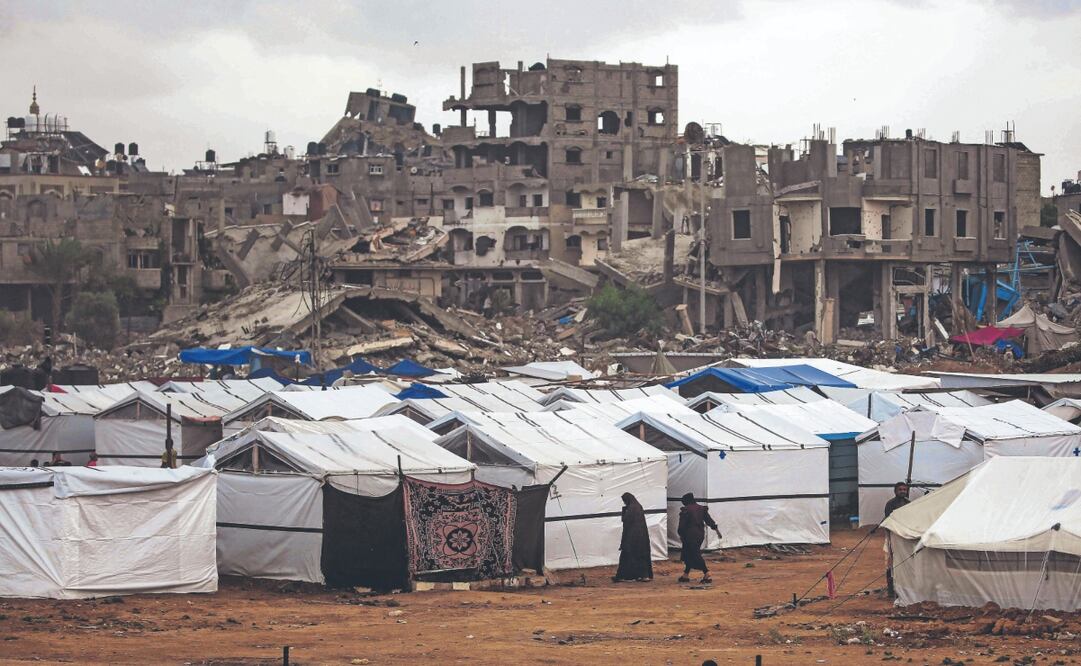 Reportan nuevos ataque es la Franja de Gaza y Líbano. Foto: de EYAD BABA. AFP