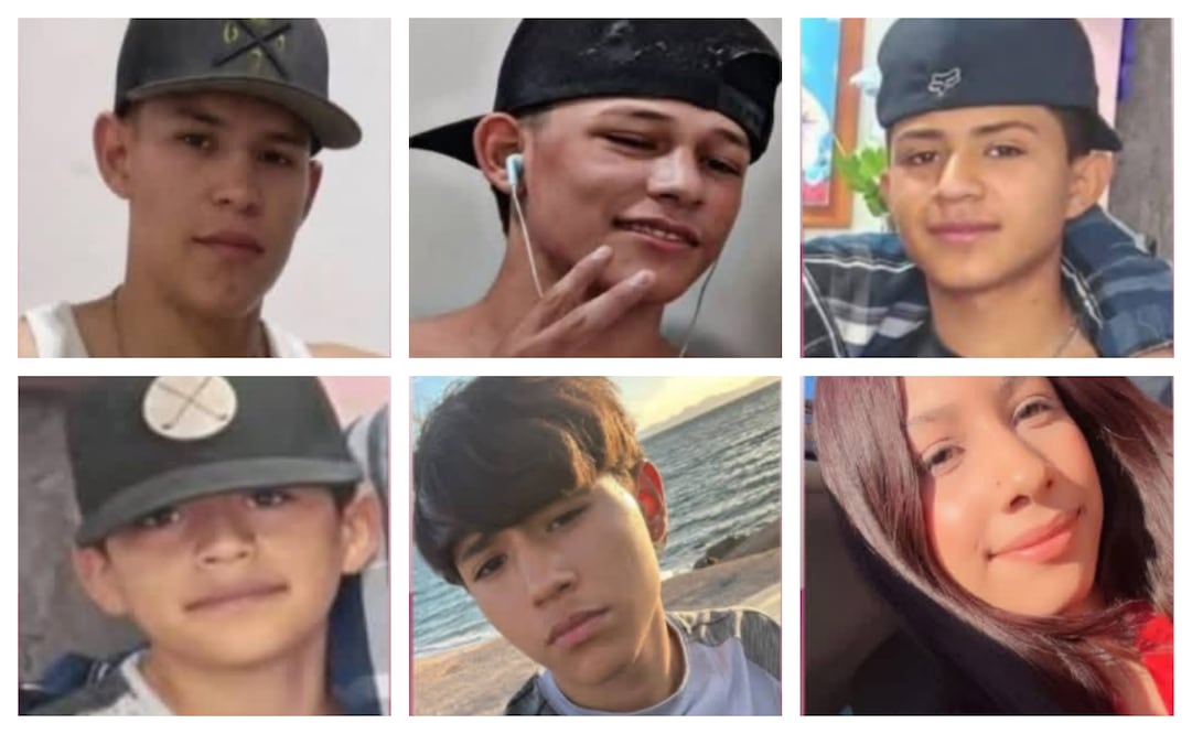 Desaparecen seis jóvenes en menos de 72 horas en Sonora. Fotos: Especiales.