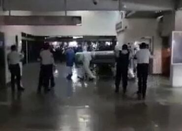 Auxilian a usuario con supuestos síntomas de Covid-19 en Metro Observatorio