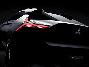 Mitsubishi muestra teaser de concepto de auto eléctrico