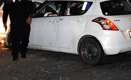 Automovilista choca tras ser baleado en la colonia Doctores