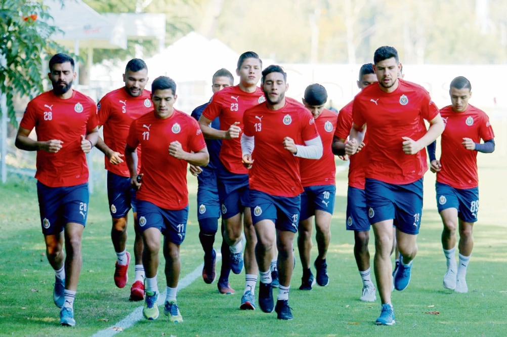 Quienes no jugaron la Copa entrenaron en Verde Valle. Foto: IMAGO7 