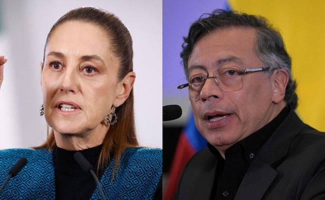 Sheinbaum sostiene llamada con Gustavo Petro, presidente de Colombia; México confirma participación en Cumbre Celac-África