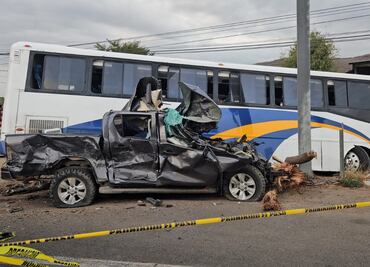 Choque múltiple deja un muerto y 17 heridos en carretera México-Nogales