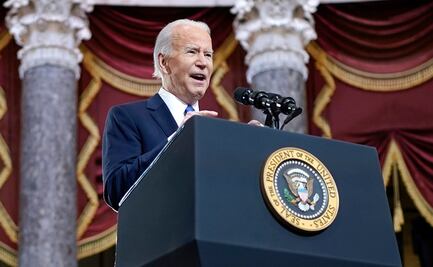 "Un expresidente derrotado": las 16 menciones a Trump en el discurso de Biden