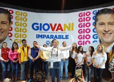 Inicia campaña de Giovani Gutiérrez por la reelección en alcaldía Coyoacán; lo acompaña Santiago Taboada