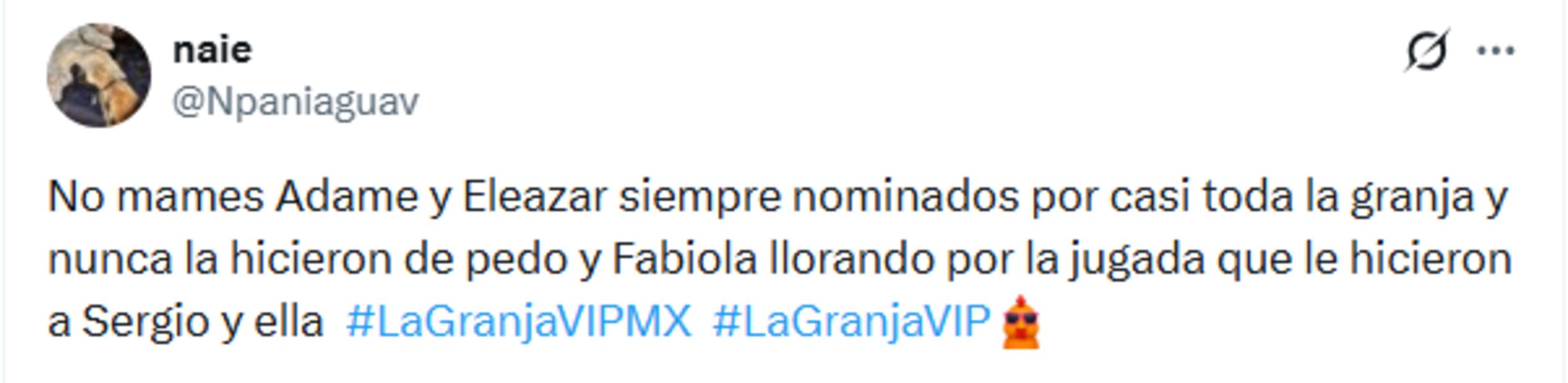 Memes de La Granja VIP. Foto: X