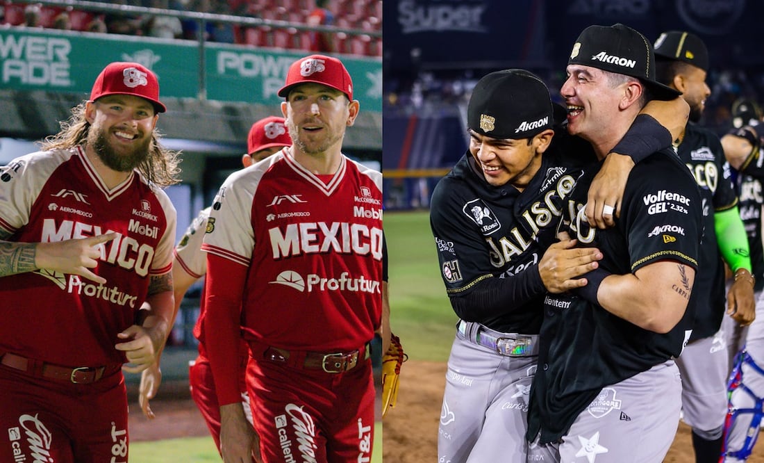Los Diablos Rojos del México, campeones vigentes de la LMB y representantes del Sur, enfrentarán a los Charros de Jalisco, monarcas de la Liga Mexicana del Pacífico (LMP) y representantes de la Zona Norte - Fotos: @DiablosRojosMX y @charrosbeisbol