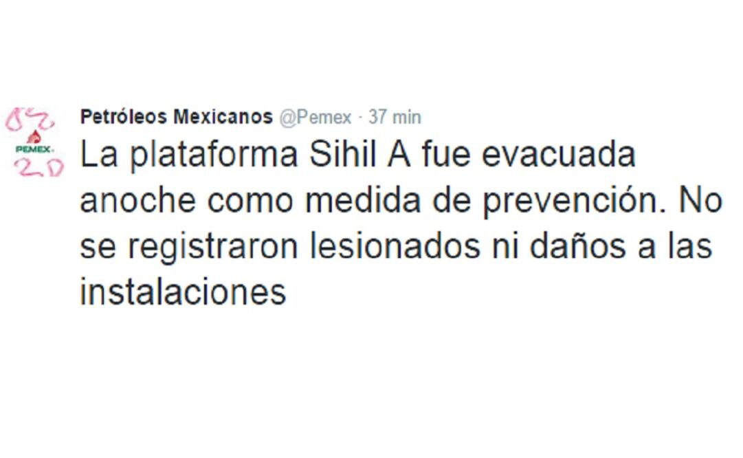 (Photo: Taken from @Pemex) 