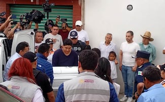 Dan último adiós a Henry en Valle de Chalco; el menor de 2 años murió por quemaduras tras ataque a tienda 3B