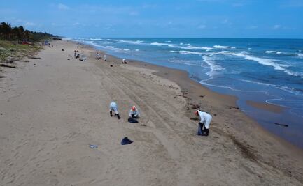 Pemex destina 15 mdp para pescadores afectados por derrame de Petróleo en Veracruz; pobladores invitan a visitarlos en Semana Santa