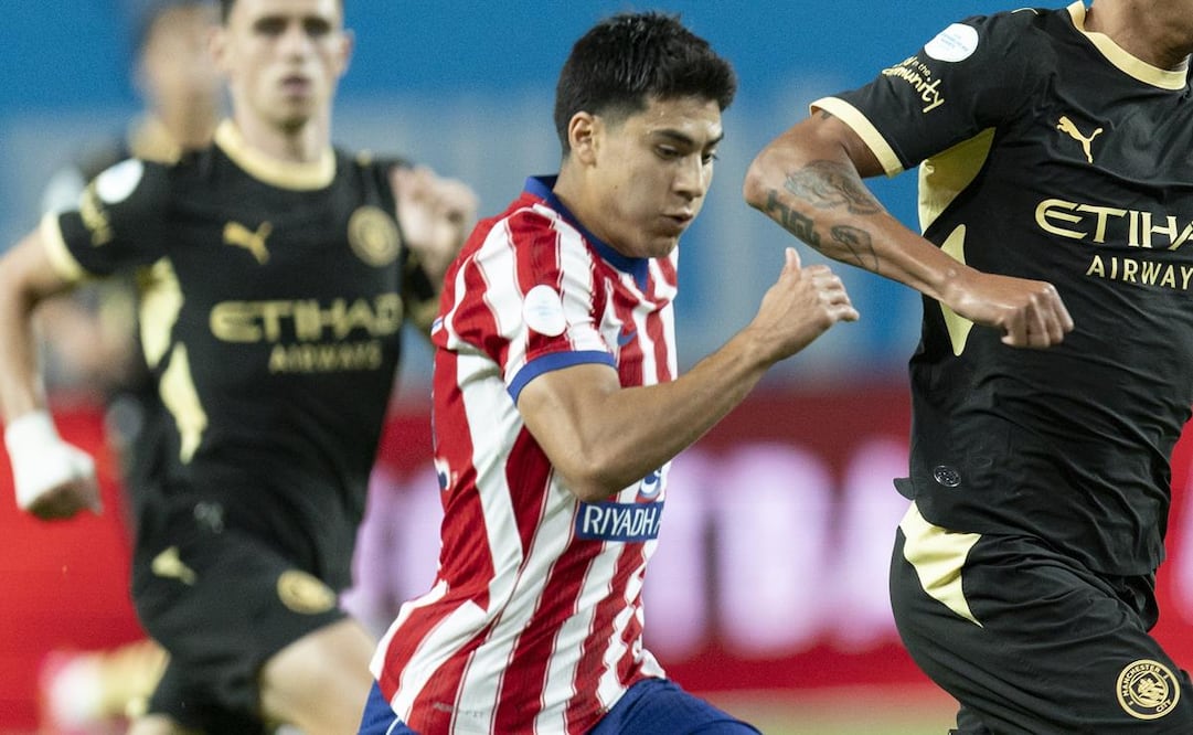 Obed Vargas podría salir del Atlético de Madrid / Foto: EFE