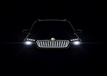 Skoda Vision X un auto que combina gas natural , gasolina y propulsión eléctrica
