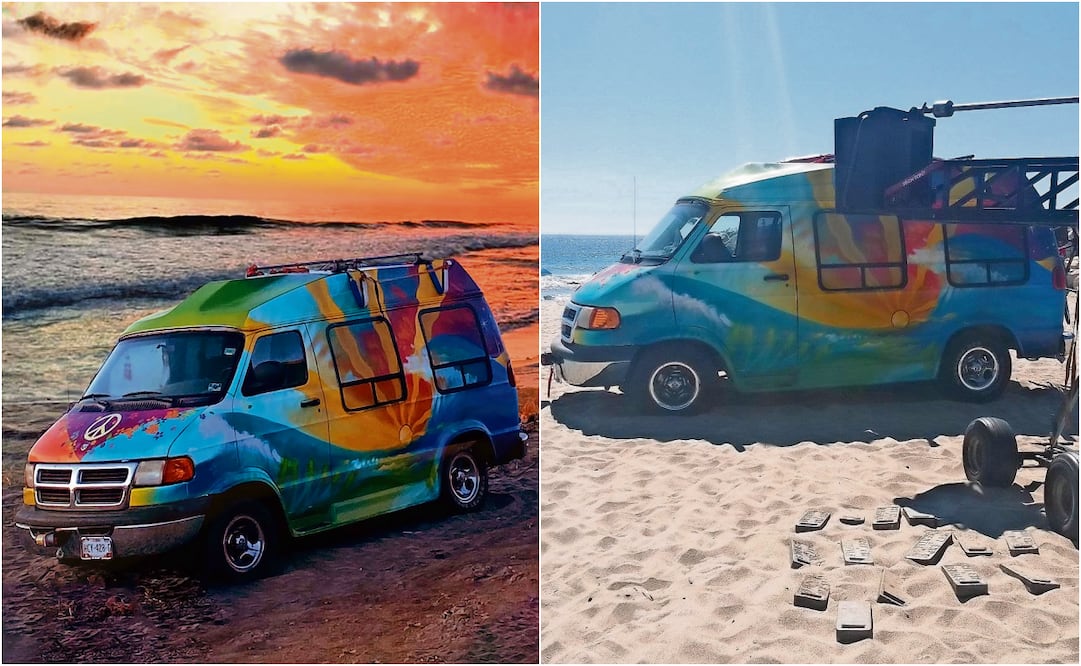 - Con la IA se realizó una previsualización de una camioneta hippie que sirvió como referencia a los departamentos de fotografía y diseño de producción. 
- Para lograr la toma real, se trabajaron con los modelos sugeridos por la IA, que posteriormente fueron adaptados a las condiciones reales, como la luz natural.

FOTOs: Juan Carlos Blanco | INDIe