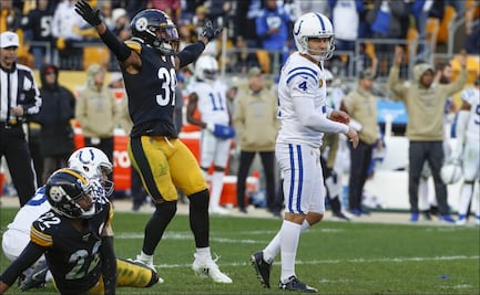 Steelers sufren, pero derrotan a Colts en Semana 9 de la NFL